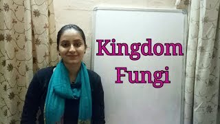 Kingdom Fungi  Biological classification part4  Class XI  Lecture 32 [upl. by Phylys859]