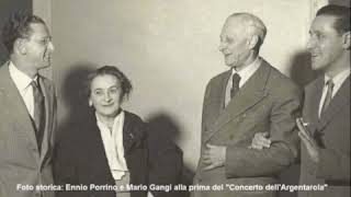 Porrino Concerto dellArgentarola  Gangi  Porrino 1954 [upl. by Ytinav255]