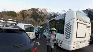 Enneigement la Clusaz 4 janvier 2023 lEtale la Croix Fry Merdassier Balme et les Confins [upl. by Averat]