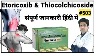 Etoricoxib amp thiocolchicoside tablets uses in hindi  Brutaflam mr 4 tablet uses in hindi [upl. by Nylidnam]