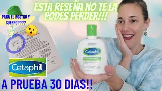 RESEÑA LOCION HUMECTANTE Cetaphil PIEL SECA Y SENSIBLE UNA CREMA DE CUERPO Y ROSTRO🤔 [upl. by Ahsinnor]