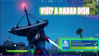 Visit a Radar Dish l Fortnite Chapter 2 Season 7 l Daily XP Quests [upl. by Roi]