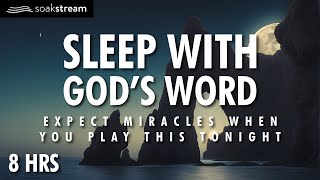 Play These Scriptures All Night And See What God Does  100 Bible Verses For Sleep [upl. by Arykat]