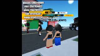 3 fit codes girls roblox highschoollife hsl [upl. by Kerwon785]