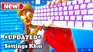 UPDATED BEST Mouse And Keyboard SETTINGS Fortnite Season 2 Chapter 5800 DPI [upl. by Ennasil]