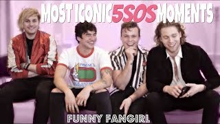 MOST ICONIC 5SOS MOMENTS [upl. by Johny]