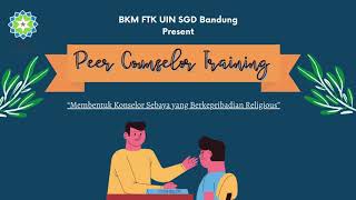 Peer Counselor Training [upl. by Aihseya]