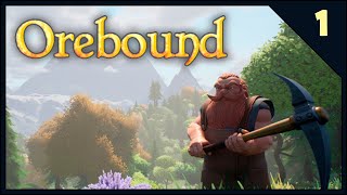 Enanos explotando recursos  1  OREBOUND  Gameplay Español [upl. by Ttessil]