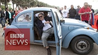 Worlds poorest president Uruguays Jose Mujica amp his 1m VW [upl. by Eitsrik]