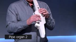 Roland AE10 Aerophone version 2 00 introduction by Alistair Parnell [upl. by Llerahs8]