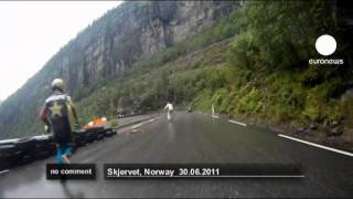 Longboard competition in Norway [upl. by Lowney739]