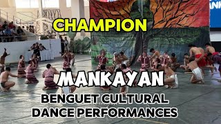 𝐂𝐇𝐀𝐌𝐏𝐈𝐎𝐍  Mankayan  Benguet Cultural Dance Performances  November 9 [upl. by Ysnil]