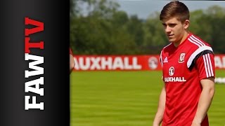 Wales and Cardiff City FCs Declan John ahead of Netherlands v Wales [upl. by Adnomar]