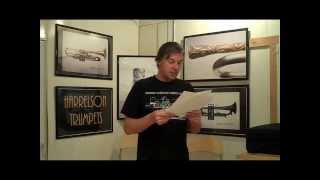 Harrelson Trumpets Question and Answer Video Blog ASK Jason  Trumpet Repairs [upl. by Sundstrom]