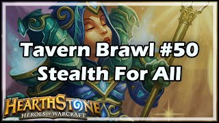 Hearthstone Tavern Brawl 50 Stealth For All [upl. by Odlonyer168]