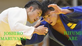 HIFUMI ABE AND JOSHIRO MARUYAMA PRACTICE VIDEO IN JUDO TECHNIQUES [upl. by Yleek]