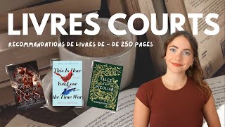 CES LIVRES DE MOINS DE 250 PAGES À DÉCOUVRIR Mes 15 recommandations [upl. by Katuscha]