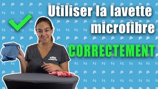 LAVETTE MICROFIBRE  COMMENT BIEN LUTILISER [upl. by Anital353]