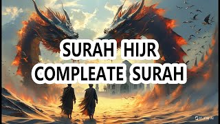 SURAH HIJR with Urdu translation QURAN Tilawat With beautiful recitation PARA 14 [upl. by Ellinehc]