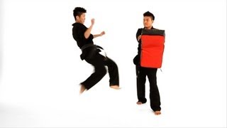 How to Do a Tornado Roundhouse Kick  Taekwondo Training [upl. by Beore]