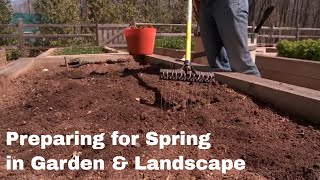 How to Prepare for Spring in the Garden and Landscape [upl. by Leann]