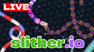 【スリザリオ】マップ中央で遊ぶ【slitherio】 [upl. by Suzetta]