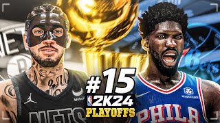 DUELO DE MVP NOS PLAYOFFS NBA 2K24 MyCareer Ep15 [upl. by Pretrice182]