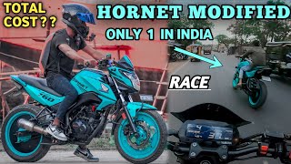 BEST MODIFIED HONDA HORNET IN INDIA  BIKE MODIFICATION  STREET RACE [upl. by Cutcliffe331]