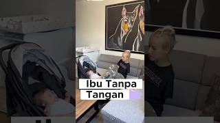 Inspiratif⁉️😱Ibu Ini Rawat Anak Pakai Kaki Hatinya Seluas Samudra‼️ shorts viralvideo [upl. by Ahsitil]