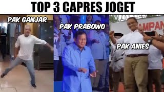 Top 3 Capres JogetGanjar Ampun Dj Prabowo Joget Gemoy Anies Joget [upl. by Thad497]