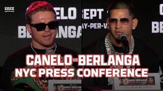 Full Canelo Alvarez vs Edgar Berlanga NYC Press Conference  Canelo vs Berlanga [upl. by Trepur230]