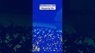 Multisense S30 Disparity Comparison autonomy robotics agriculture shorts [upl. by Leihcar63]