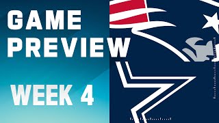 New England Patriots vs Dallas Cowboys  2023 Week 4 Game Preview [upl. by Bega]