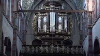 Die Barockorgel der Abteikirche St Nikolaus zu Brauweiler [upl. by Latonia]