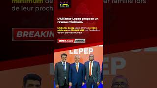 LAlliance Lepep propose un revenu minimum [upl. by Skipton]