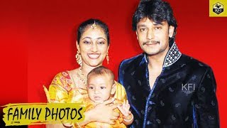 Darshan Family Photos With Wife And Son  Vijaya Lakshmi Darshan  Vineesh Thoogudeep [upl. by Sivehc153]