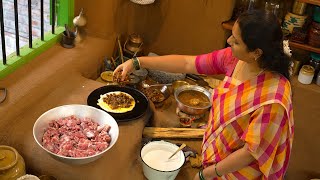 Madurai Kari Dosai  Made Traditionally  2 Mutton Recipes For Breakfast  The Traditional Life [upl. by Tiffy]