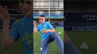 PHIL FODEN goes BOWLING with a PUMPKIN 🤨 shorts football soccer [upl. by Marlena]