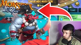 NEW TENGURANDO MARATHON  IS THIS NEW MYTHIC WORTH RACING  MONSTER LEGENDS [upl. by Ias694]