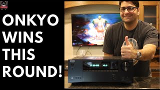 Onkyo TXNR6050 Review  Amazing value and performance  Vizio TV owners beware [upl. by Dyol413]