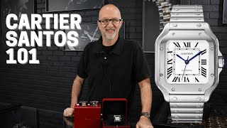 Cartier Santos 101 Guide to Cartier Santos Styles  SwissWatchExpo [upl. by Vincenz]