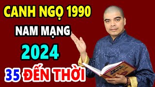 Tử Vi Tuổi Canh Ngọ 1990 Nam Mạng Năm 2024 Đảm Bảo Trúng Số 100 Tỷ ĐỔI ĐỜI GIÀU Xóa Sạch Nợ [upl. by Lanie]