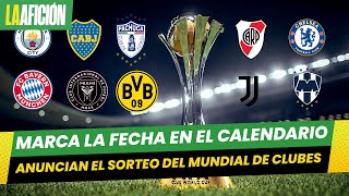 ¿Cuándo y dónde será el sorteo del Mundial de Clubes 2025 Fecha y horario [upl. by Randene]