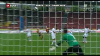 FC Zürich  Young Boys 02 020510 [upl. by Enelear162]