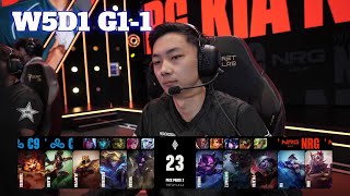 C9 vs NRG  Game 1  Week 5 Day 1 S14 LCS Summer 2024  NRG vs Cloud 9 G1 W5D1 Full Game [upl. by Jar]