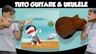 Comment JOUER Corona Minus dAldebert  Accord amp Rythmique pour GUITARE amp UKULELE Facile [upl. by Denton]