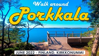 Walk in Porkkalanniemi June 2022 Finland Kirkkonummi 4K [upl. by Acirea]