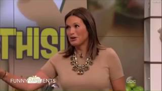 Mariska Hargitay Funny Moments [upl. by Bibbie]