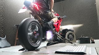 This Panigale V4S Put Down 205hp On The Dyno  Motomillion [upl. by Nagem891]