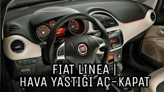 FIAT LINEA  HAVA YASTIĞI AÇ  KAPAT [upl. by Aleehs]